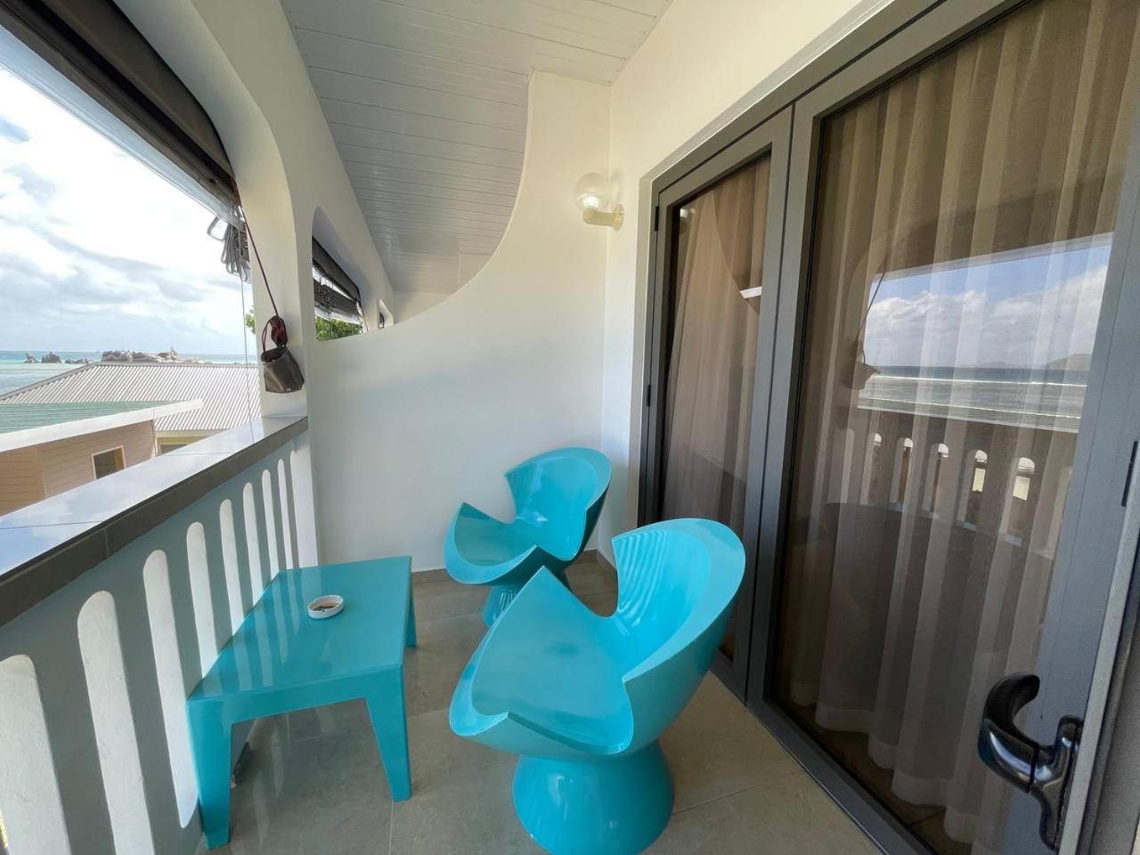 Marie-France Beach Front Apartments La Digue Luaran gambar